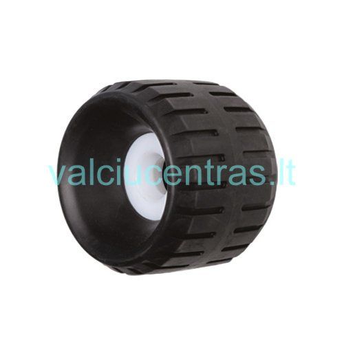 Valčių priekabų ratukas 80x105mm (Ø 21mm) Valčių priekabų ratukas 80x105mm (Ø 21mm)